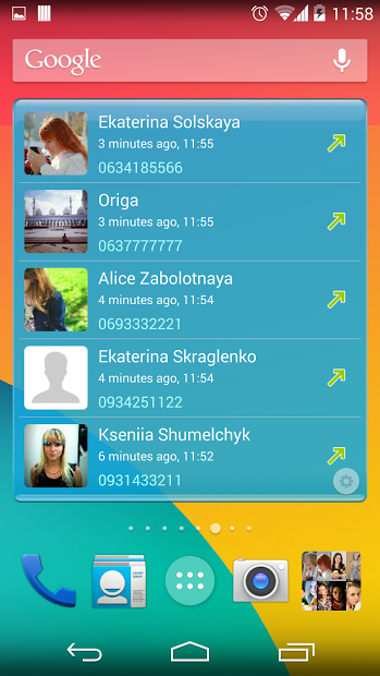 Contact HD Widgets