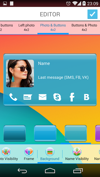 Contact HD Widgets