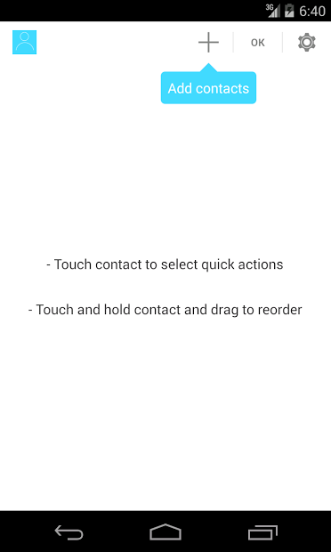 Contacts Widget Plus