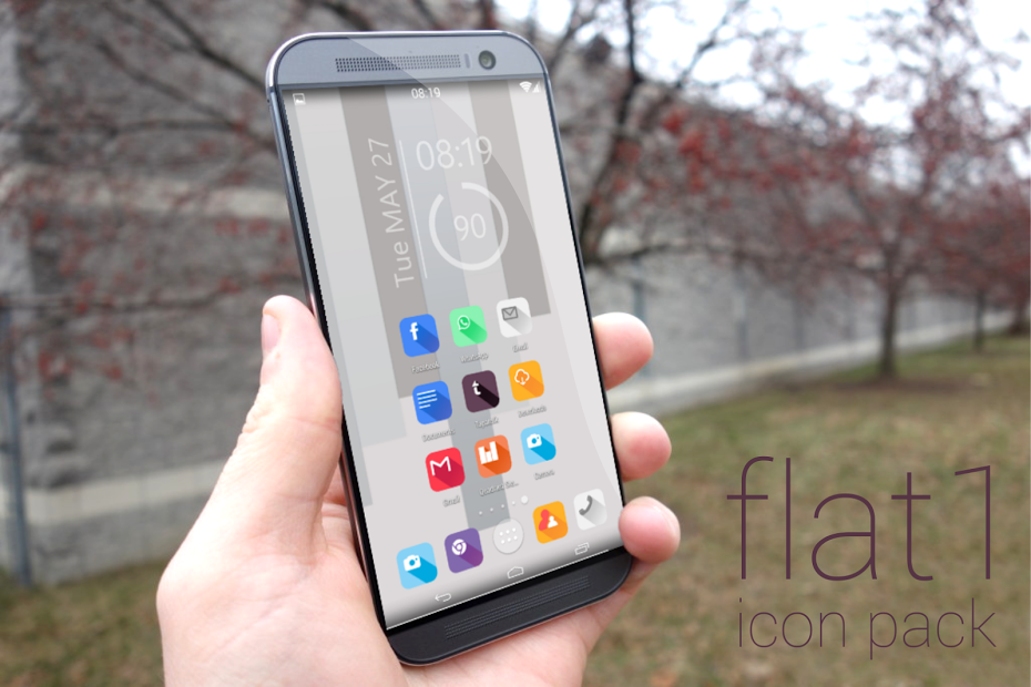 Flat1 Shadow icon Pack HD