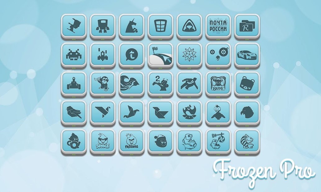 Frozen Pro Icon Pack