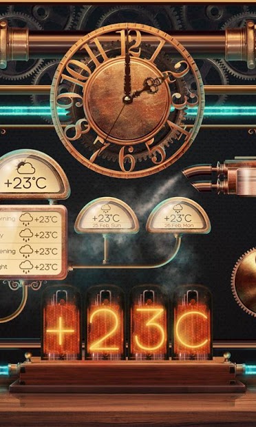 Download Gold clock live wallpaper For Android | Gold clock live wallpaper  APK | Appvn Android