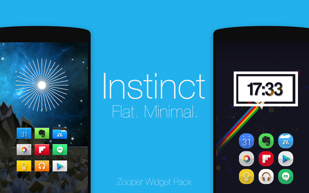 Instinct - Zooper Widget Skins