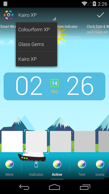 Kairo XP (for HD Widgets)