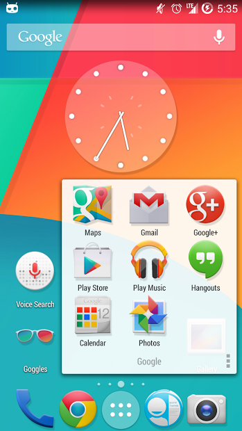 KitKat 4.4+ Launcher Theme