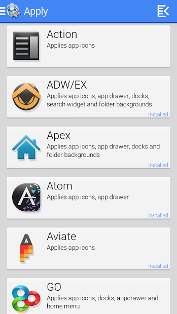 KitKat 4.4+ Launcher Theme