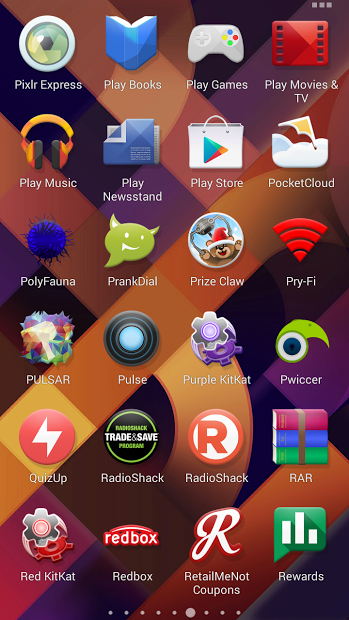 KitKat 4.4+ Launcher Theme