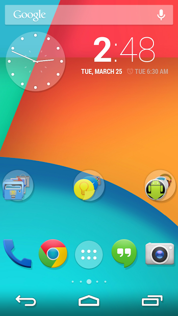 KitKat 4.4+ Launcher Theme