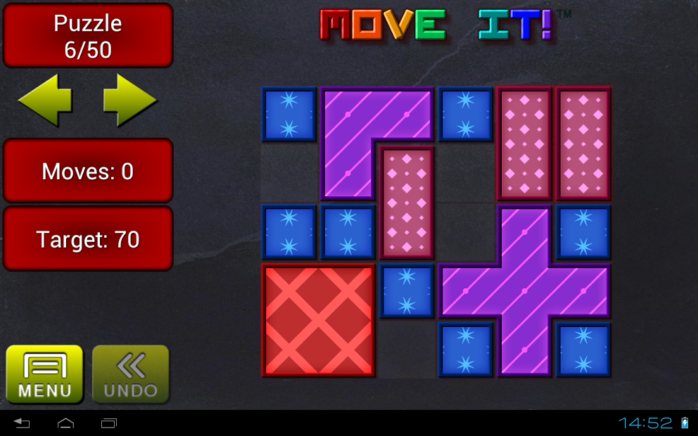 Move it!  Block Sliding Puzzle