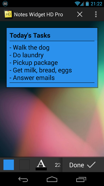 Notes Widget HD PRO - Stickies