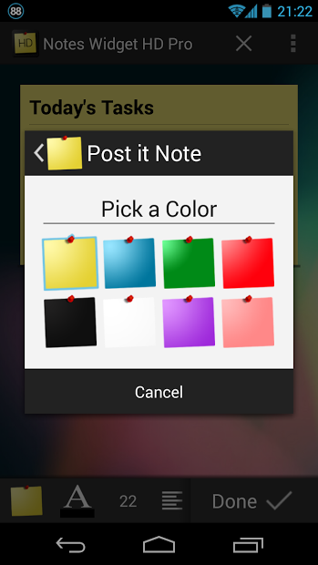 Notes Widget HD PRO - Stickies