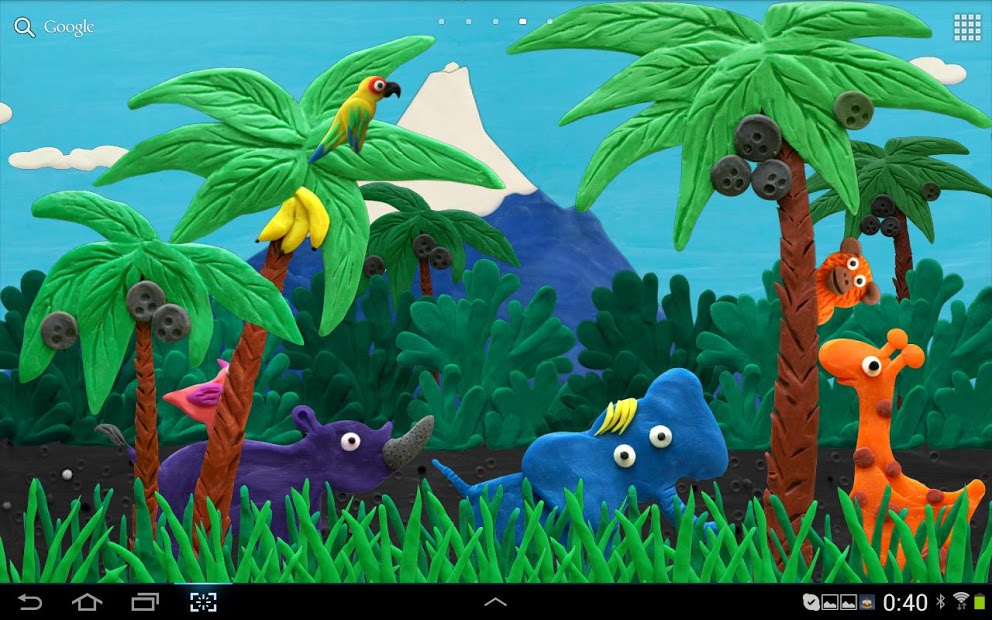 Plasticine jungle LWP