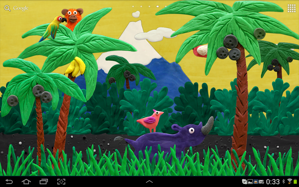 Plasticine jungle LWP