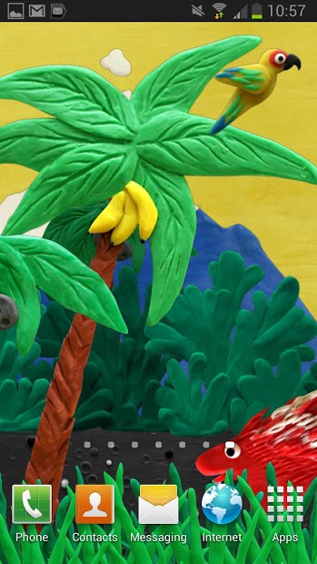 Plasticine jungle LWP