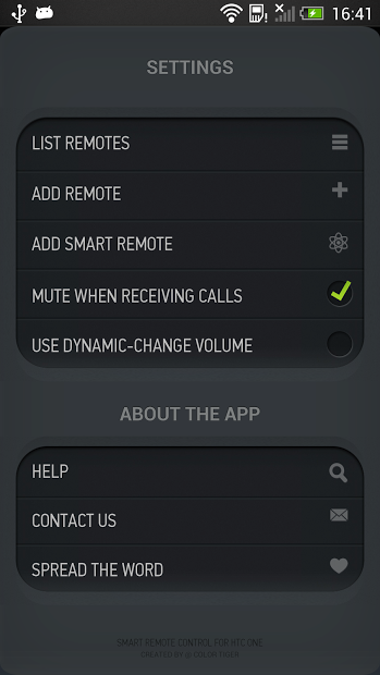 Smart IR Remote for HTC One