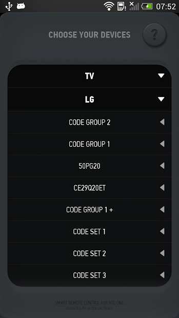 Smart IR Remote for HTC One