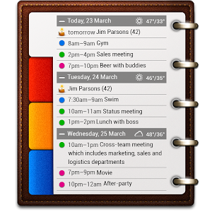 All-in-One Agenda widget 1.4.37
