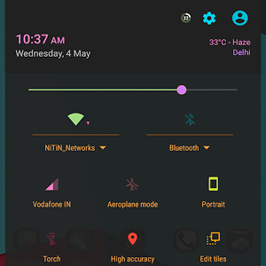 Pastel Colors Dark Theme CM13 2.1