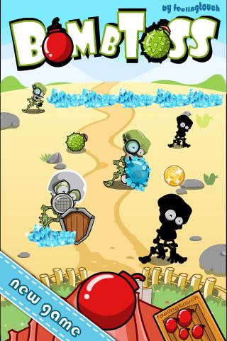 Bombs vs Zombies - Bomb Toss