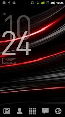 Minimal Clock Widget Donate