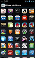 iPhone HD Go Launcher EX Theme