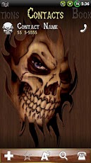 Wood Skull ssLaunche Theme