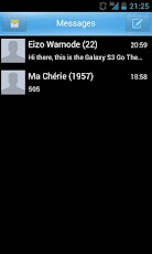 Galaxy S3 Go SMS Pro Theme