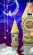 magical clock tower LWallpaper