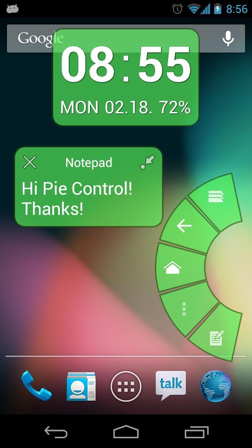 Pie Control