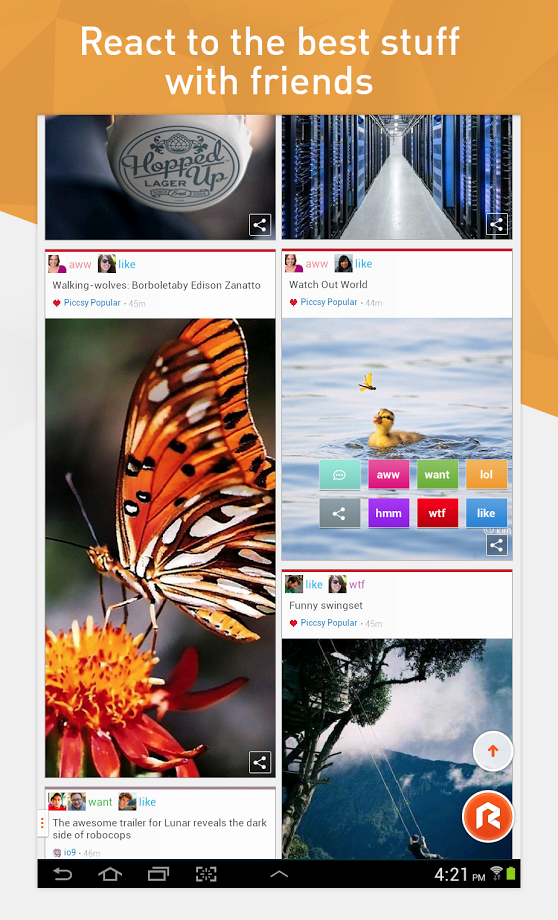 Rockmelt: Best of Web & News