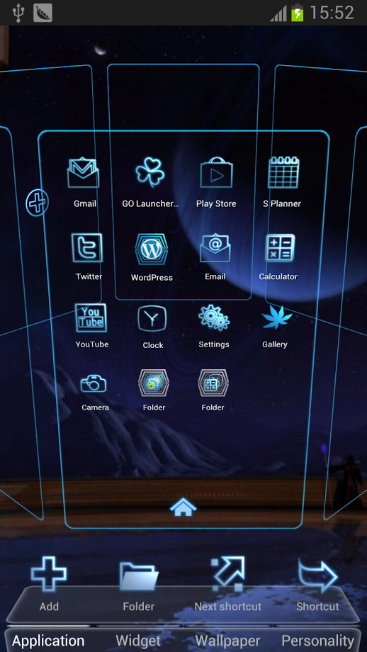 GalaxyPro Next Launcher Theme