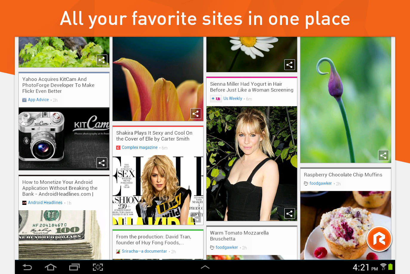 Rockmelt: Best of Web & News