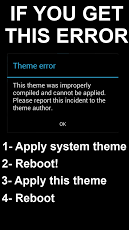 Blue Infinitum Theme - Dark