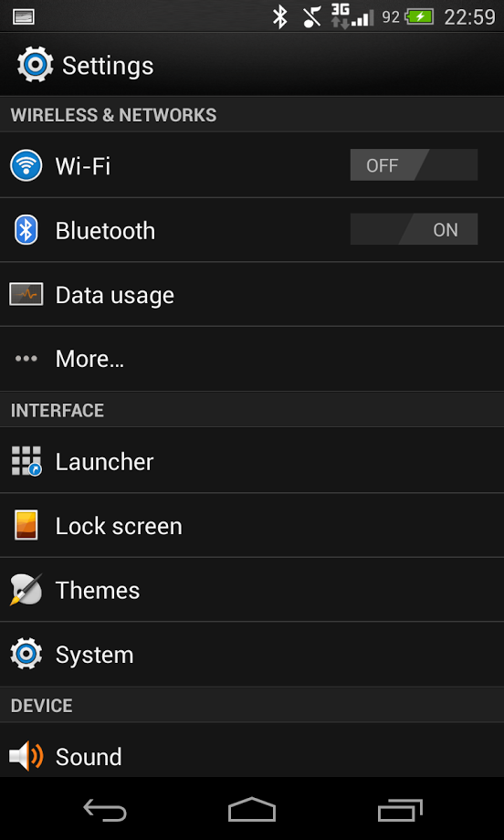 CM10.1 HTC One Sense 5.0 theme