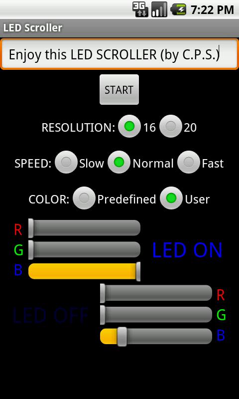 LED Scroller