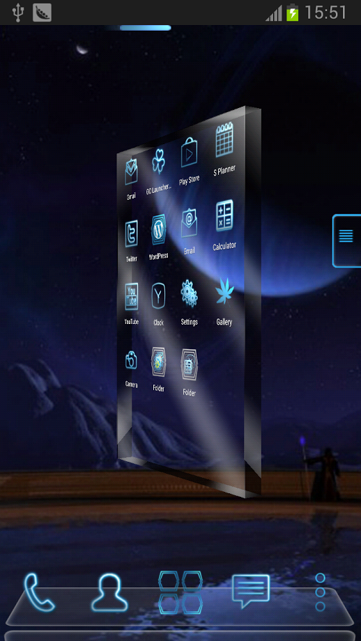 GalaxyPro Next Launcher Theme