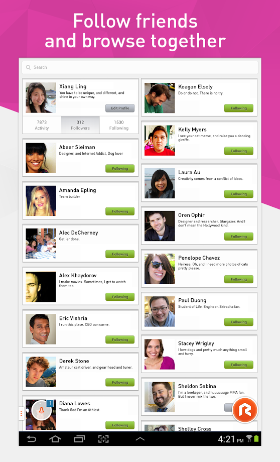 Rockmelt: Best of Web & News