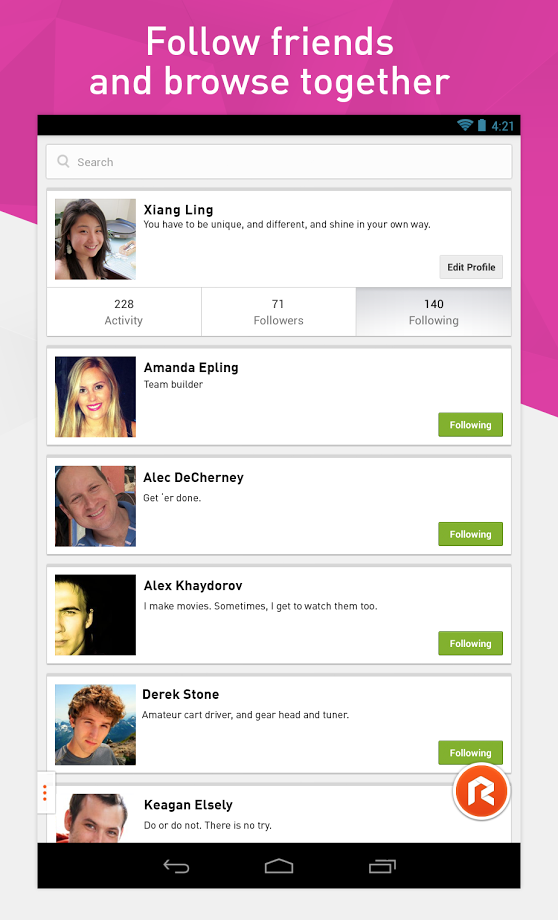 Rockmelt: Best of Web & News