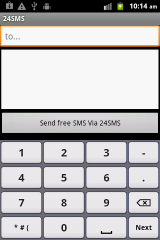 24SMS - Free International SMS