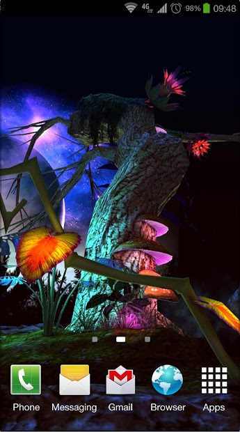 Alien Jungle 3D Live Wallpaper