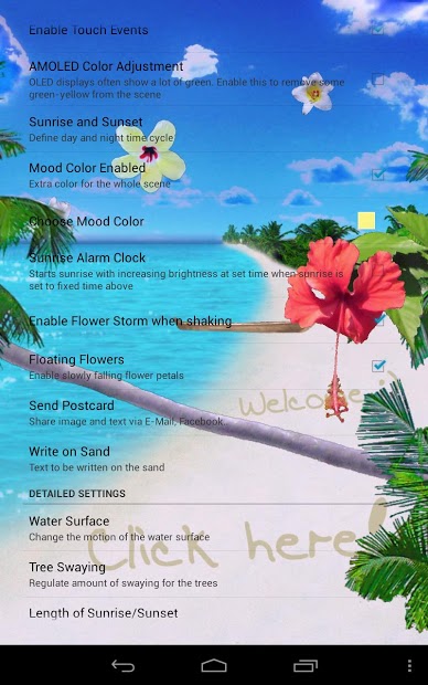 Beach Live Wallpaper Pro