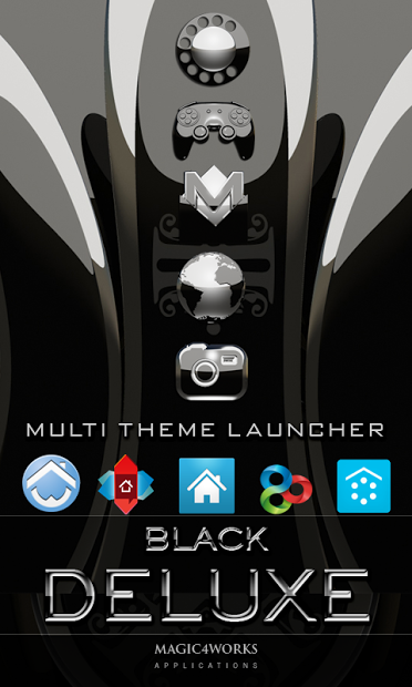 black deluxe icon pack