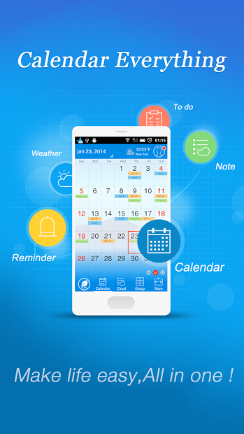 Calendar+Memo+Todo=Time Master