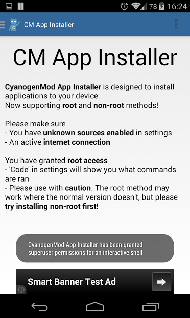 CM App Installer