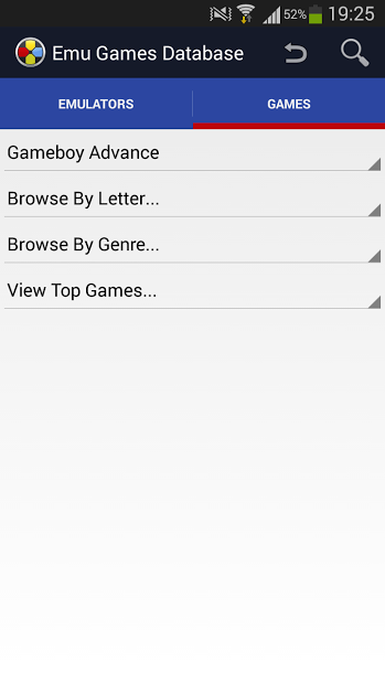 Emulator Games Database