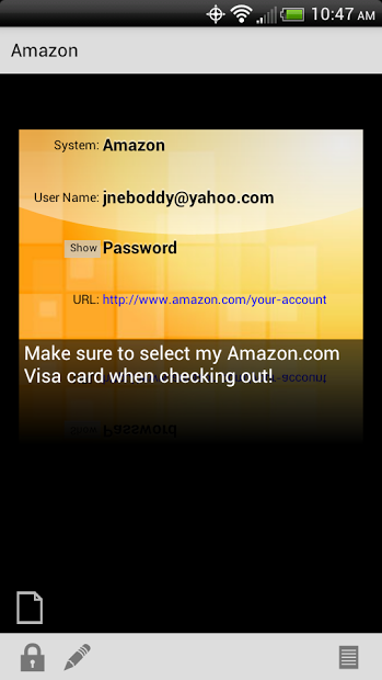 eWallet - Password Manager