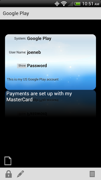 eWallet - Password Manager