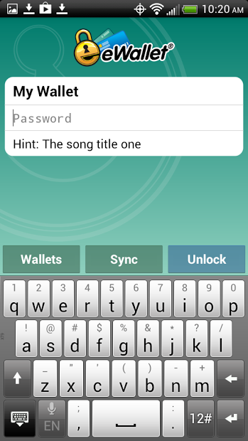 eWallet - Password Manager