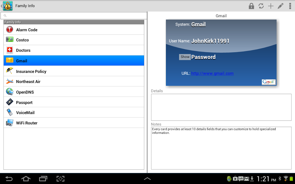 eWallet - Password Manager
