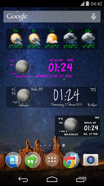 FancyClock Widget Pro